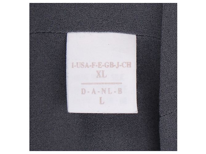 Vestido mini drapeado en seda gris Brunello Cucinelli - vista 5