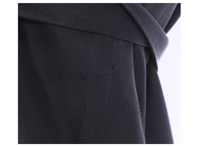 Abito maxi con collo halter decorato Emilio Pucci in seta nera Nero - vista 11