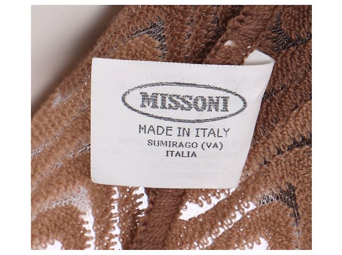 Missoni Zigzag langes Strickjacke mit Knöpfen aus mehrfarbigem Viskose Mehrfarben - Ansicht 11