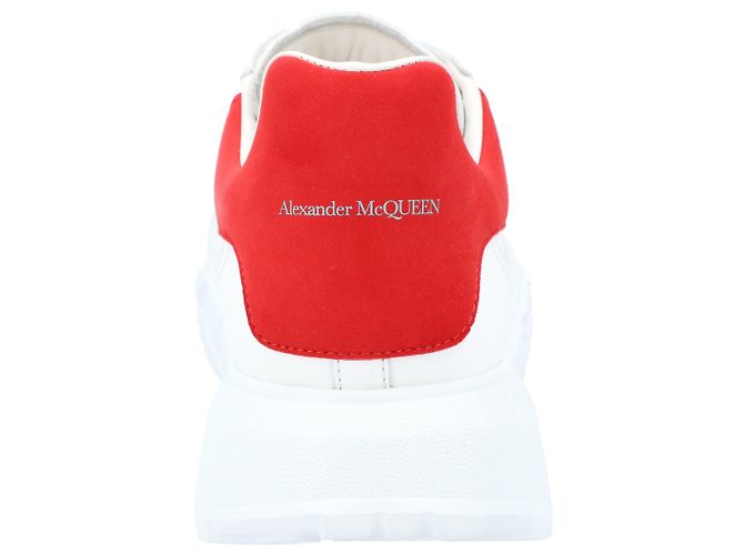Sneaker Oversized Court di Alexander McQueen Bianco - vista 3