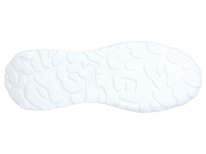 Sneaker Oversized Court di Alexander McQueen Bianco - vista 4