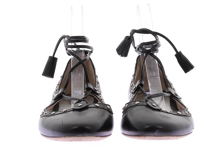Bailarinas TOD'S T.EU 39.5 Cuero Negro - vista 4