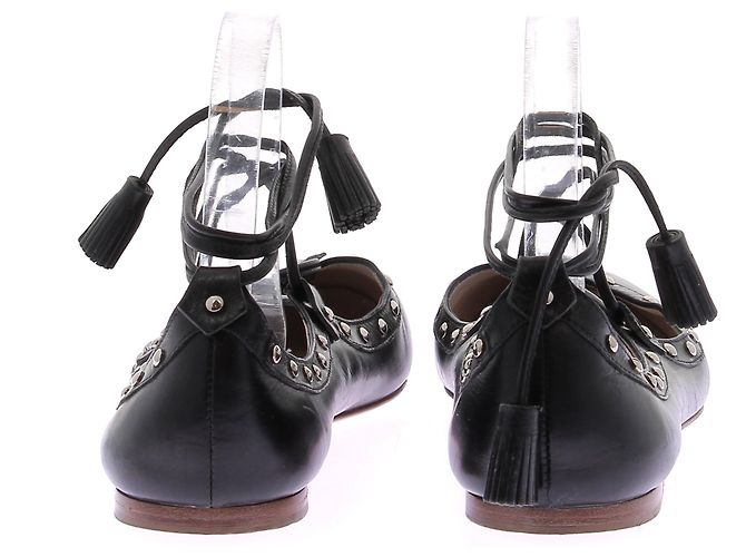 Bailarinas TOD'S T.EU 39.5 Cuero Negro - vista 5