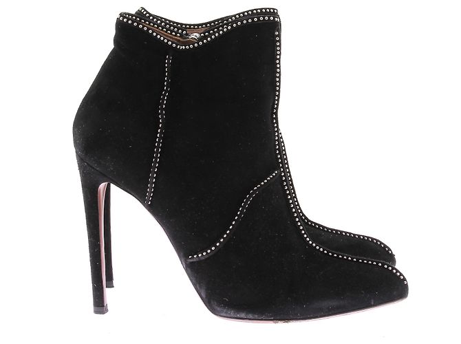 Alaïa Stivaletti ALAIA T.EU 40 Camoscio Nero - vista 2