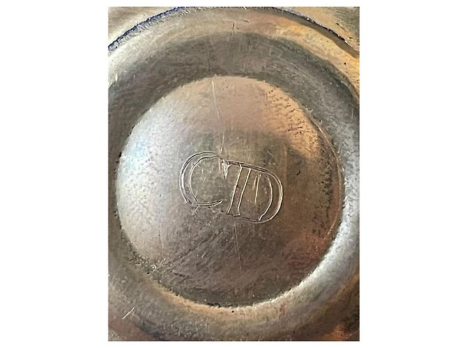 Cinturón Dior Champion de cuero marrón con hebilla dorada Castaño Gold hardware - vista 7