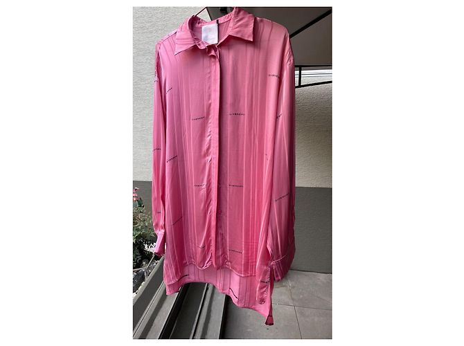 Blusa Givenchy Rosa Satinata - vista 2
