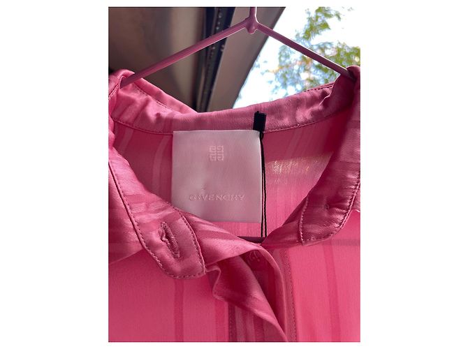 Blusa Givenchy Rosa Satinata - vista 3