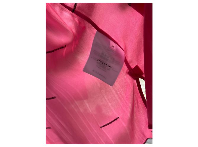 Blusa Givenchy Rosa Satinata - vista 5
