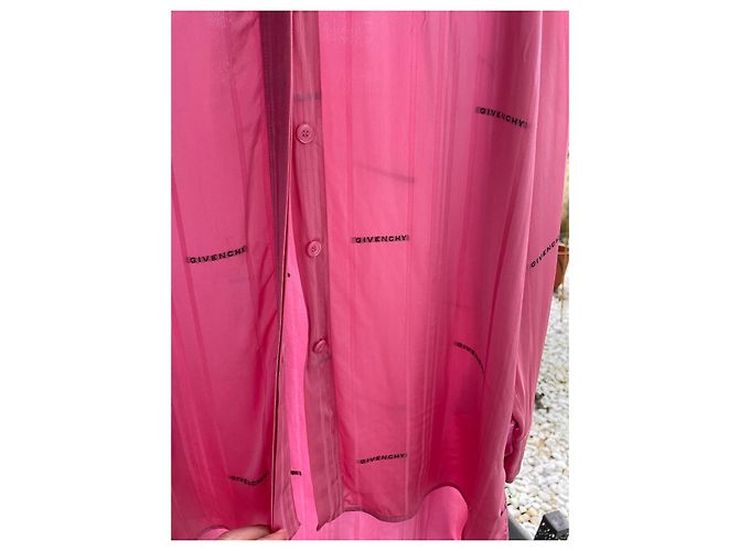 Blusa Givenchy Rosa Satinata - vista 6