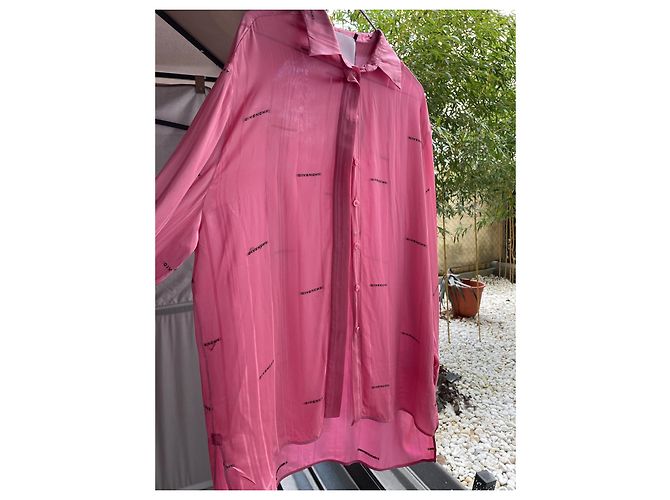 Blusa Givenchy Rosa Satinata - vista 8