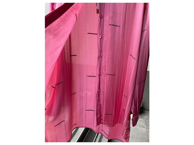 Blusa Givenchy Rosa Satinata - vista 9