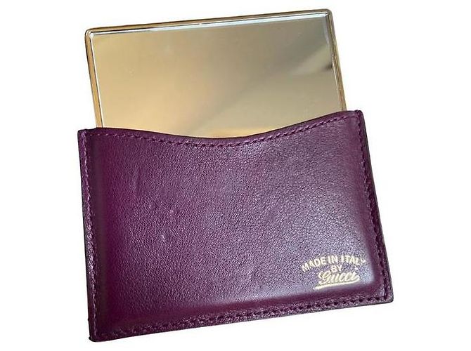 Gucci 1973 Pythonhaut Handtasche braun dunkelrot lila Bordeaux - Ansicht 8