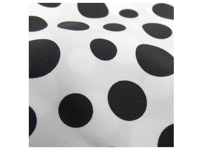 Louis Vuitton Yayoi Kusama Snood Punto Infinito Nero Bianco - vista 5