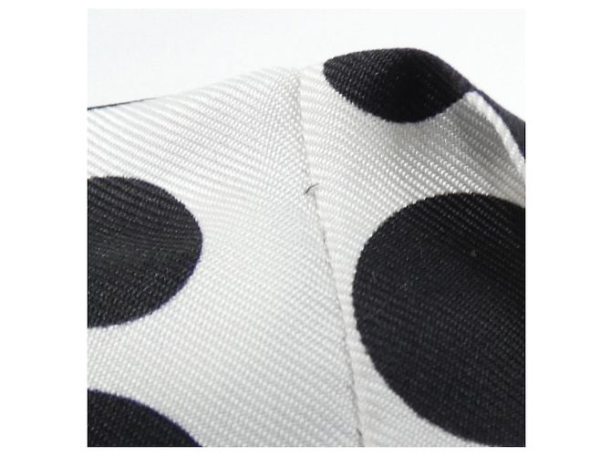 Louis Vuitton Yayoi Kusama Snood Punto Infinito Nero Bianco - vista 6