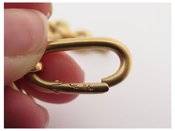 Dodo Pomellato COLLANA POMELLATO CON GRANDI MAGLIE E ORO GIALLO 18K 106G D'oro - vista 4