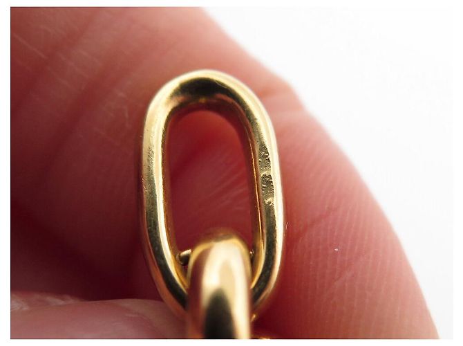 Dodo Pomellato COLLANA POMELLATO CON GRANDI MAGLIE E ORO GIALLO 18K 106G D'oro - vista 6