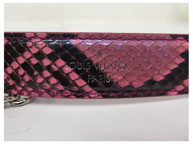 LOUIS VUITTON TWIST PM ROSA PYTHONLEDER HANDTASCHE Pink - Ansicht 14