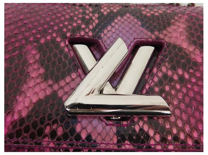 LOUIS VUITTON TWIST PM ROSA PYTHONLEDER HANDTASCHE Pink - Ansicht 17