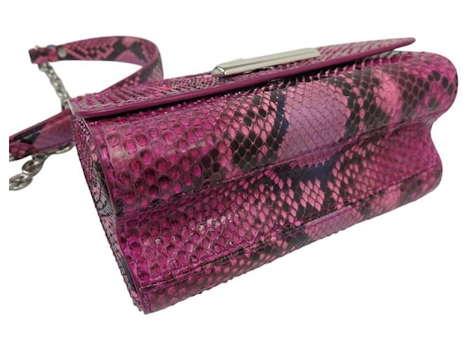LOUIS VUITTON TWIST PM ROSA PYTHONLEDER HANDTASCHE Pink - Ansicht 5