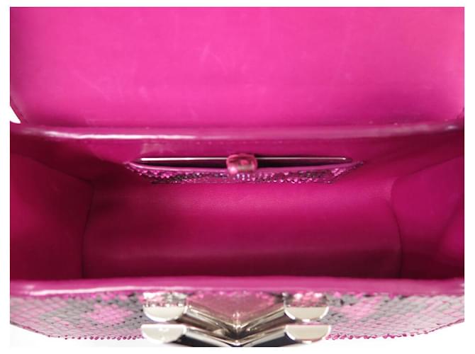 LOUIS VUITTON TWIST PM ROSA PYTHONLEDER HANDTASCHE Pink - Ansicht 9