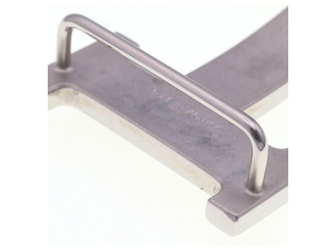 Hermès Hermes Constance H Matte Silver Belt Buckle Silvery - view 3