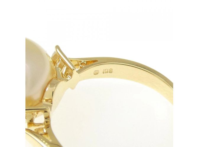 Anello in Perla Bianca Mikimoto - vista 4