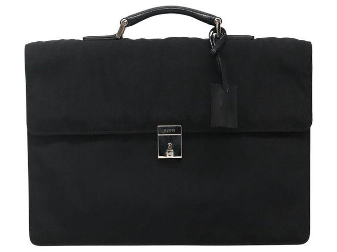 GUCCI Handtasche aus Nylon schwarz 015 0235 Auth bs22614 - Ansicht 13