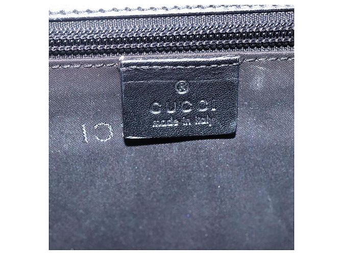 GUCCI Handtasche aus Nylon schwarz 015 0235 Auth bs22614 - Ansicht 18