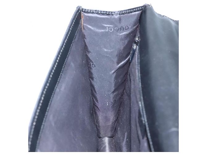GUCCI Handtasche aus Nylon schwarz 015 0235 Auth bs22614 - Ansicht 20