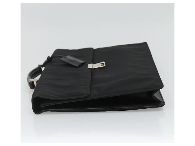 GUCCI Handtasche aus Nylon schwarz 015 0235 Auth bs22614 - Ansicht 3