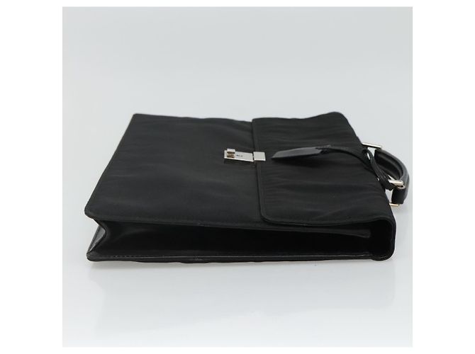 GUCCI Handtasche aus Nylon schwarz 015 0235 Auth bs22614 - Ansicht 4