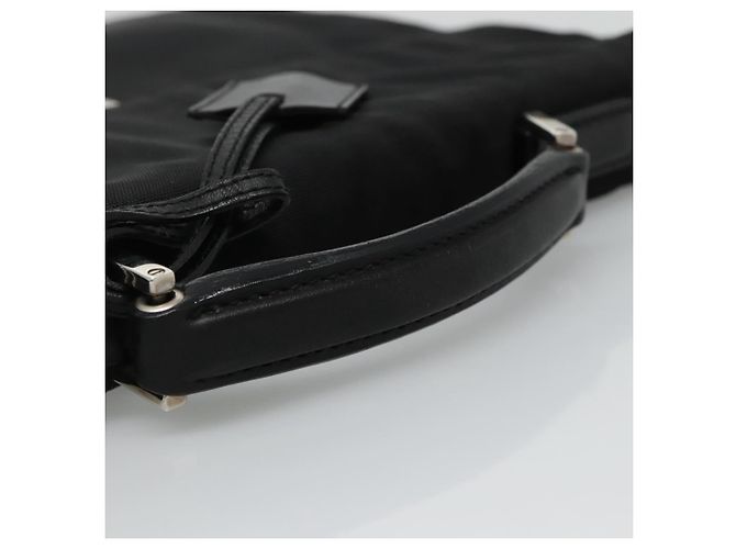 GUCCI Handtasche aus Nylon schwarz 015 0235 Auth bs22614 - Ansicht 7