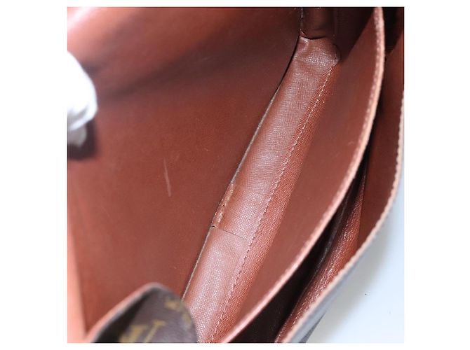 LOUIS VUITTON Monogram Cartouchiere MM Borsa a Spalla M51253 LV Auth BA061 Monogramma - vista 11