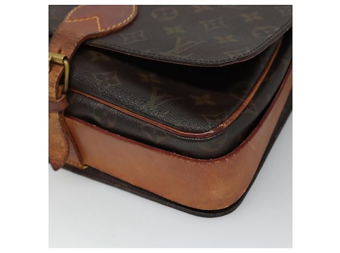 LOUIS VUITTON Monogram Cartouchiere MM Borsa a Spalla M51253 LV Auth BA061 Monogramma - vista 14