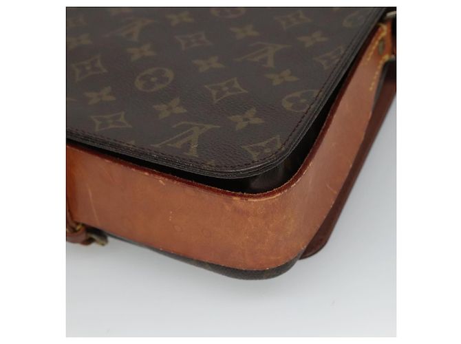 LOUIS VUITTON Monogram Cartouchiere MM Borsa a Spalla M51253 LV Auth BA061 Monogramma - vista 16