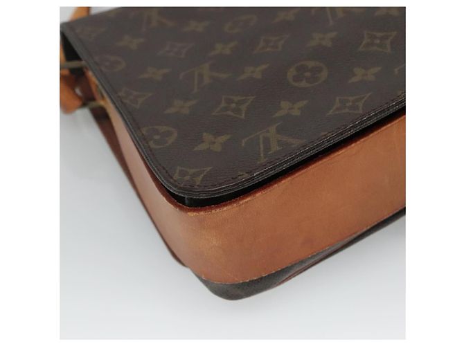 LOUIS VUITTON Monogram Cartouchiere MM Borsa a Spalla M51253 LV Auth BA061 Monogramma - vista 17