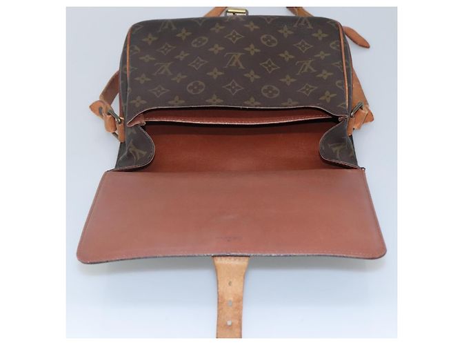 LOUIS VUITTON Monogram Cartouchiere MM Borsa a Spalla M51253 LV Auth BA061 Monogramma - vista 18