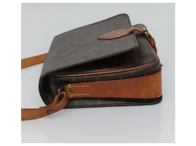 LOUIS VUITTON Monogram Cartouchiere MM Borsa a Spalla M51253 LV Auth BA061 Monogramma - vista 3