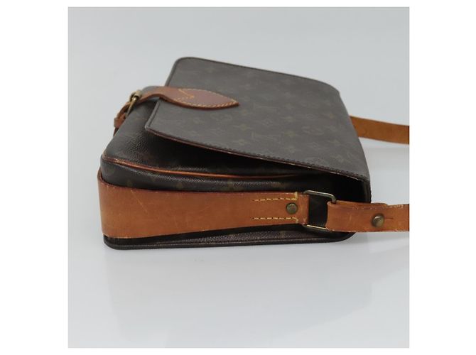 LOUIS VUITTON Monogram Cartouchiere MM Borsa a Spalla M51253 LV Auth BA061 Monogramma - vista 4