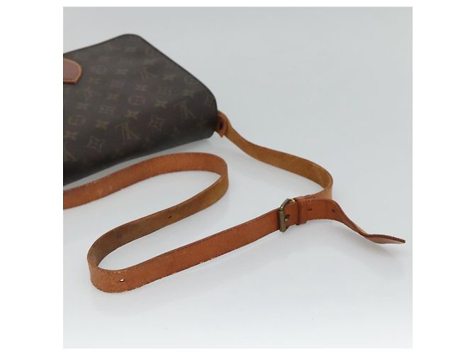 LOUIS VUITTON Monogram Cartouchiere MM Borsa a Spalla M51253 LV Auth BA061 Monogramma - vista 7