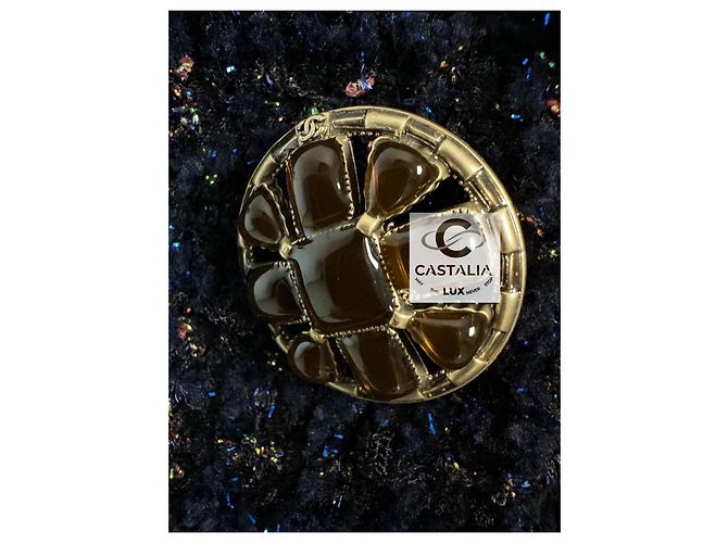 Chanel Neue atemberaubende schwarze Tweedjacke - Ansicht 12