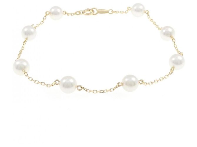 Bracciale con Charm in Perle Akoya Mikimoto - vista 2