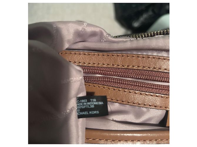 Borsa Tote Lillie Michael Kors Monogramma Pelle - vista 4