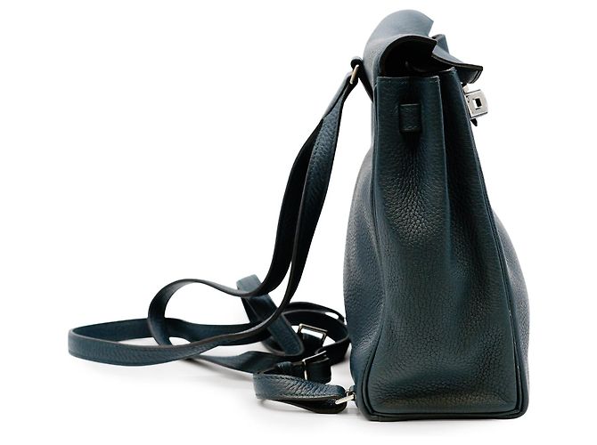 Zaino Hermès Kelly Ado Verde - vista 3