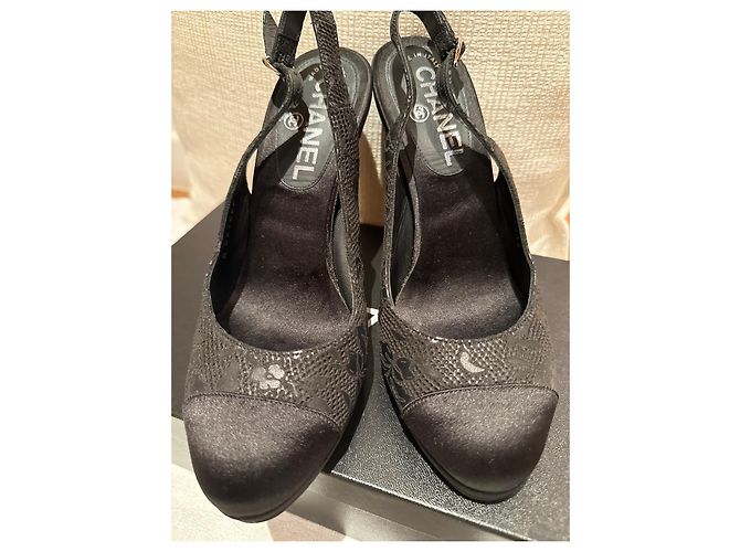 Cambon Décolleté Chanel slingback Nero - vista 3