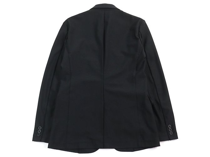 Autre Marque Giacca nera su misura da uomo PIUORO PR01J01 Nero - vista 3