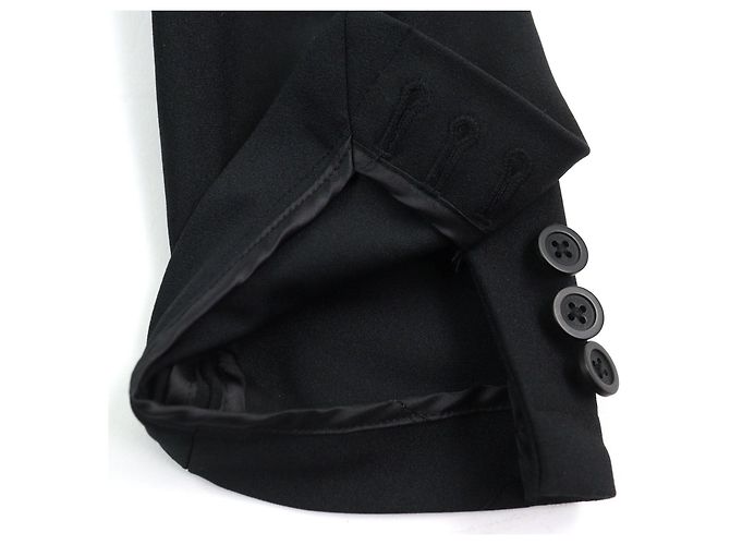 Autre Marque Giacca nera su misura da uomo PIUORO PR01J01 Nero - vista 6