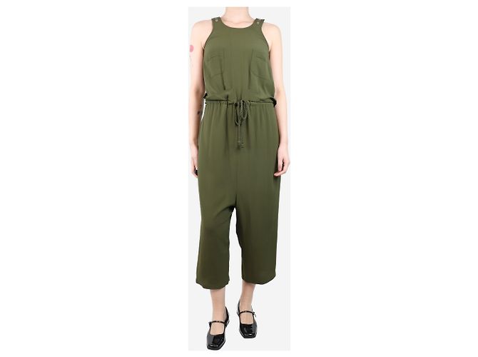 Missoni Mono sin mangas caqui - talla UK 4 Verde - vista 3