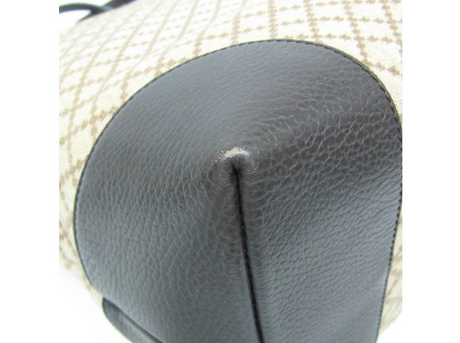 Borsa a spalla e tote da donna Gucci Diamante 353702 Beige Marrone scuro - vista 5
