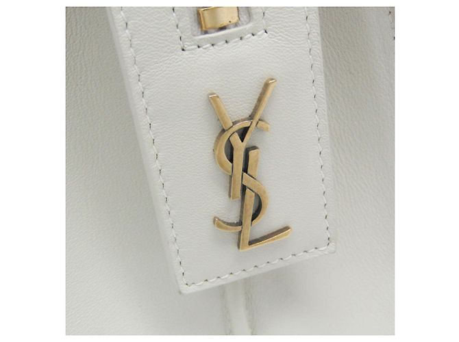 Borsa in pelle Eastside Small di Saint Laurent Bianco - vista 14